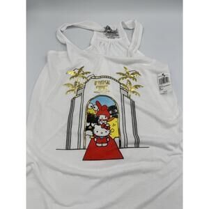 Universal Studios Hollywood Hello Kitty & Friends Ladies Tank Top Small New Tag